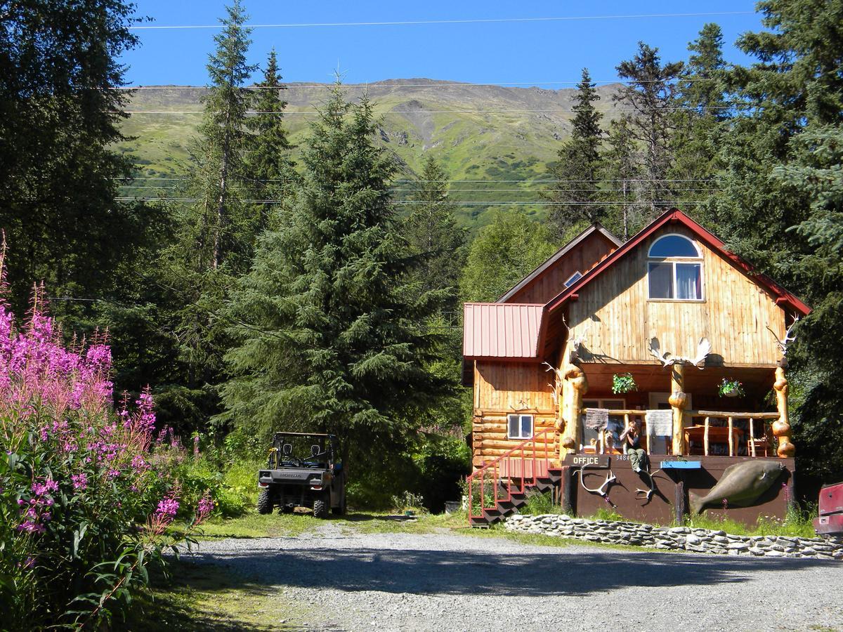 Midnight Sun Log Cabins Vila Moose Pass Exterior foto