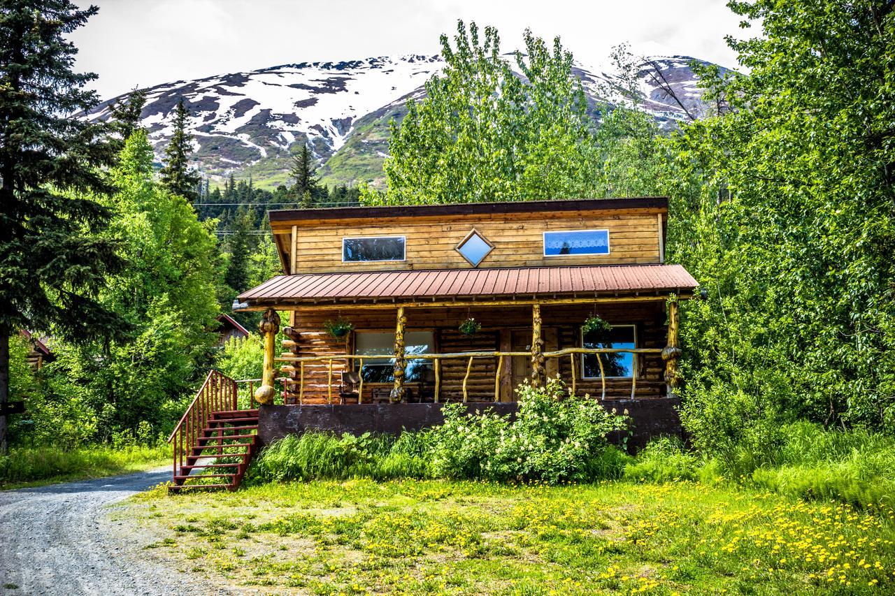 Midnight Sun Log Cabins Vila Moose Pass Exterior foto