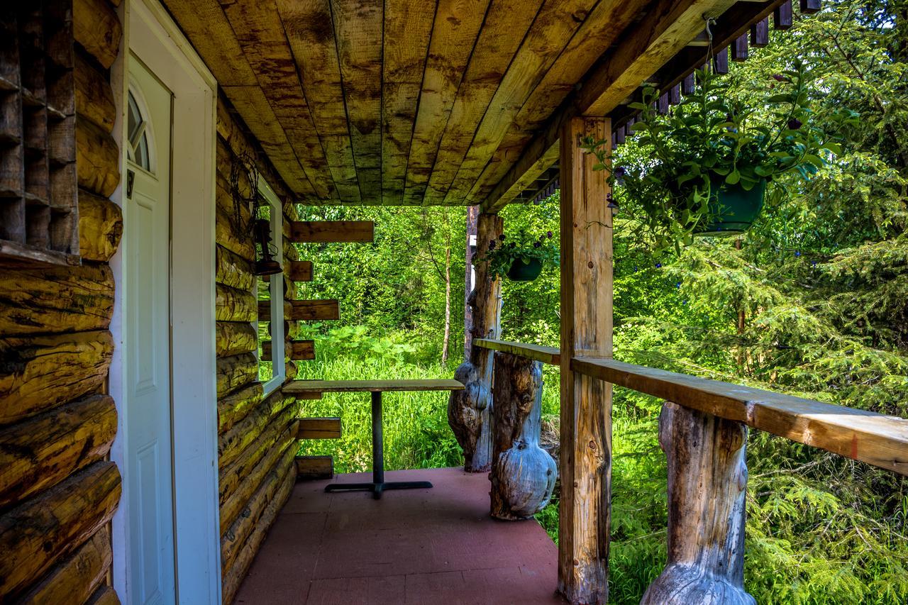 Midnight Sun Log Cabins Vila Moose Pass Exterior foto