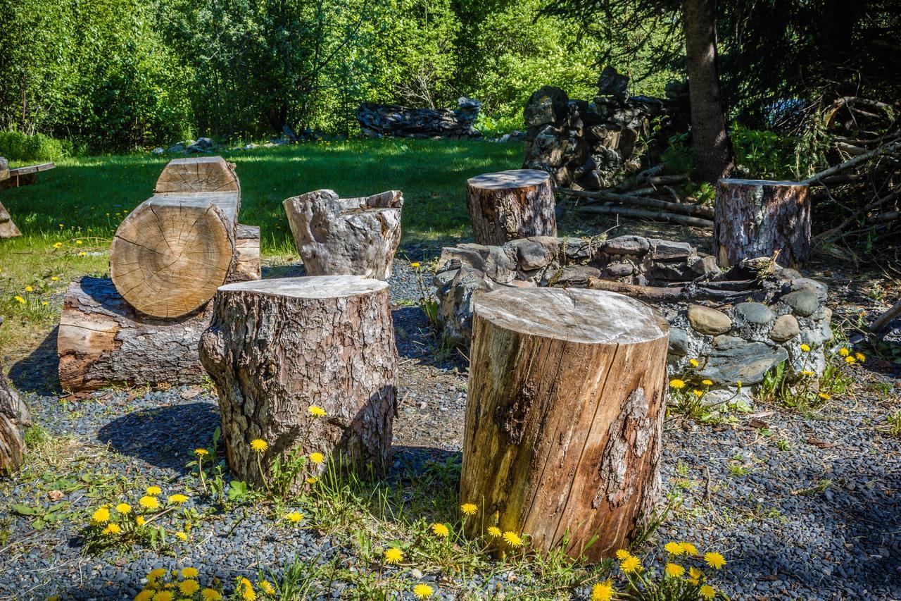 Midnight Sun Log Cabins Vila Moose Pass Exterior foto