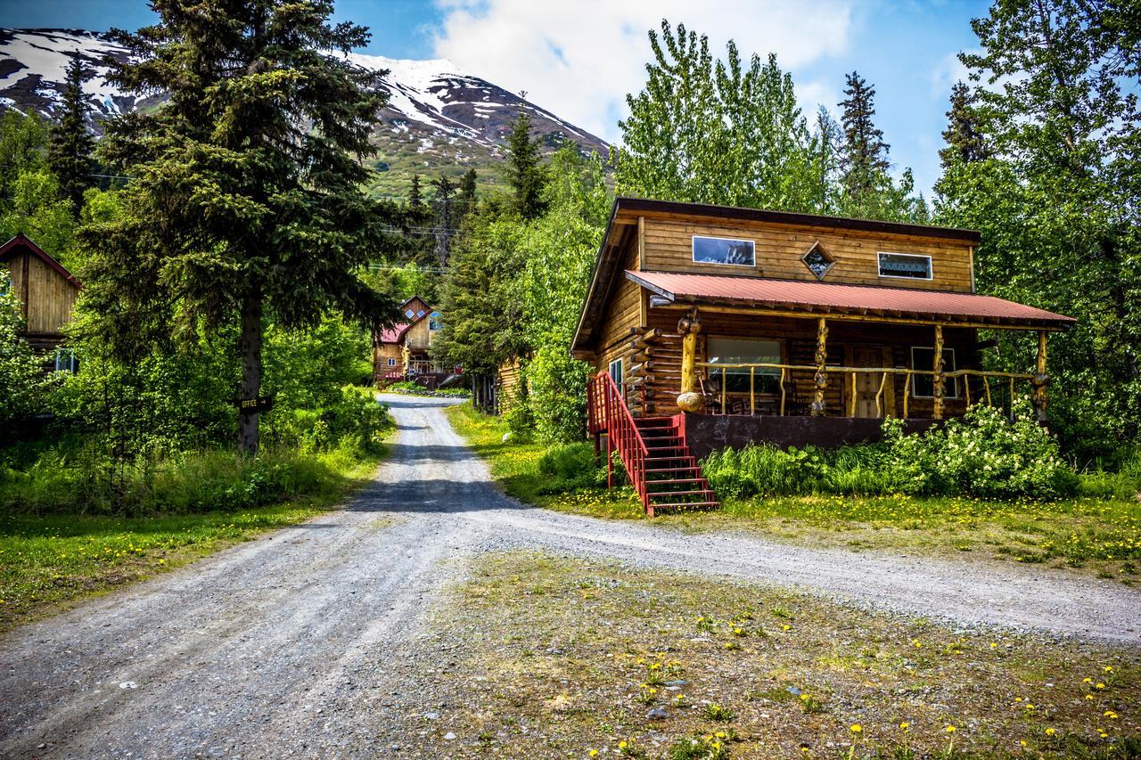 Midnight Sun Log Cabins Vila Moose Pass Exterior foto