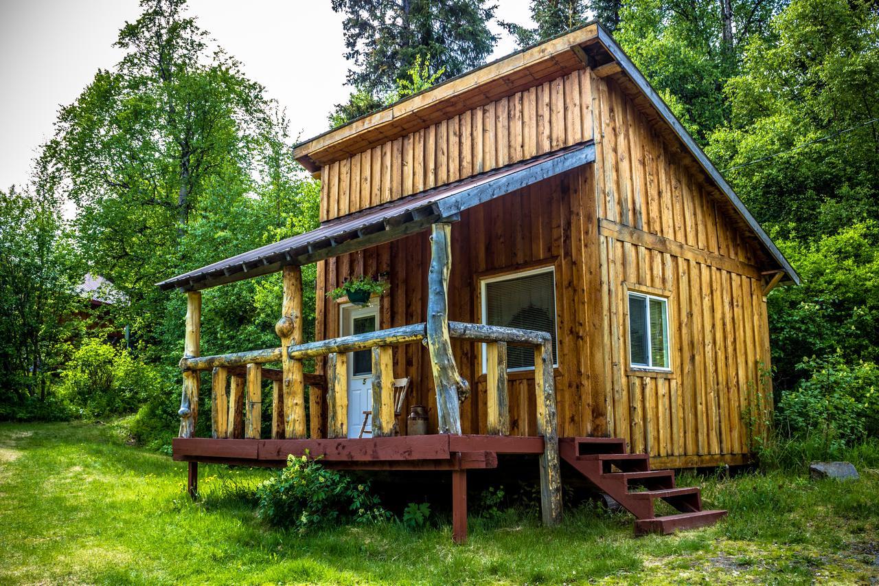 Midnight Sun Log Cabins Vila Moose Pass Exterior foto