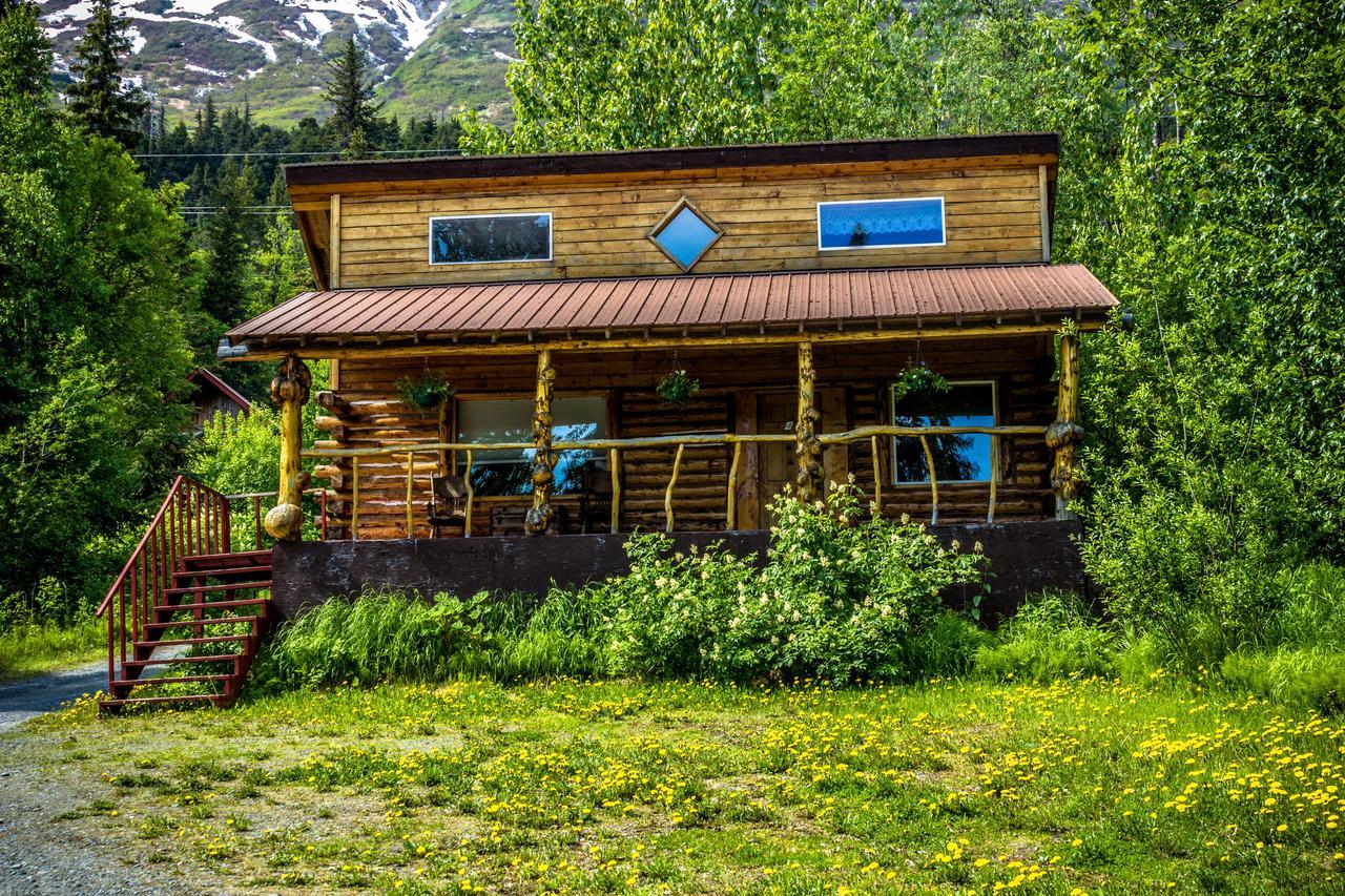 Midnight Sun Log Cabins Vila Moose Pass Exterior foto