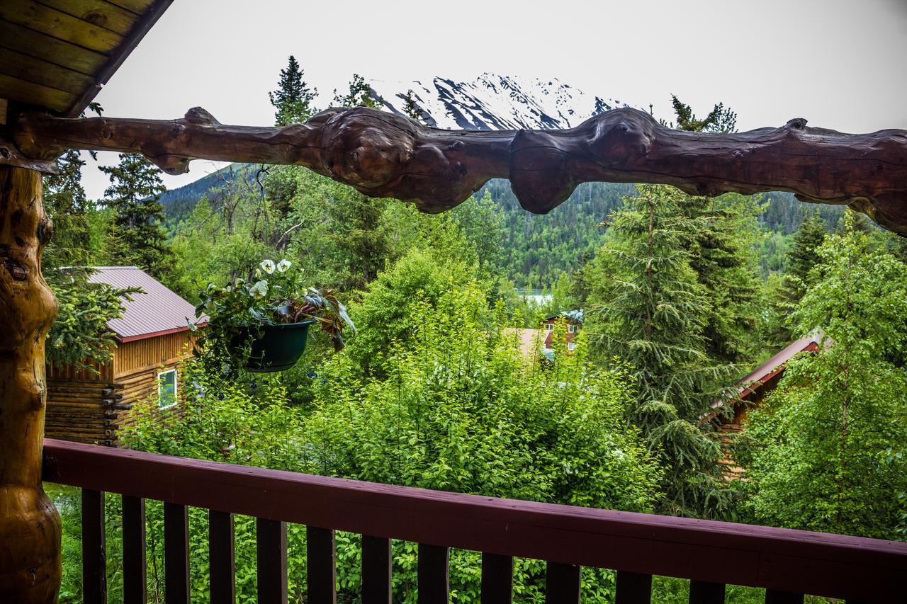 Midnight Sun Log Cabins Vila Moose Pass Exterior foto