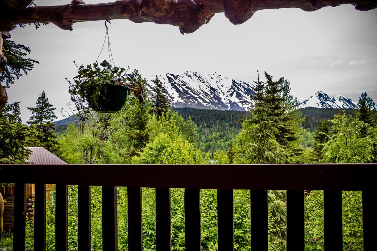 Midnight Sun Log Cabins Vila Moose Pass Exterior foto