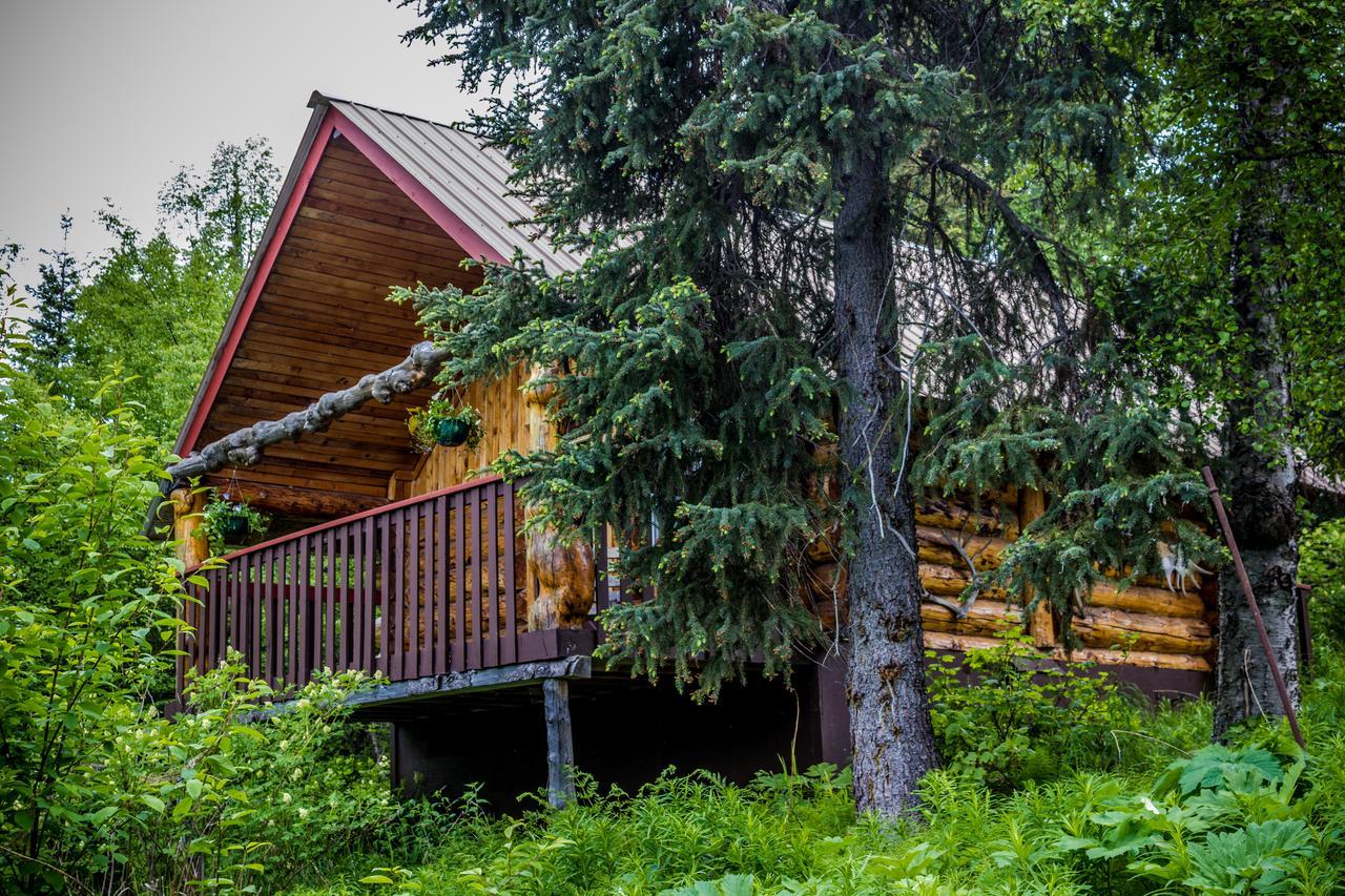 Midnight Sun Log Cabins Vila Moose Pass Exterior foto