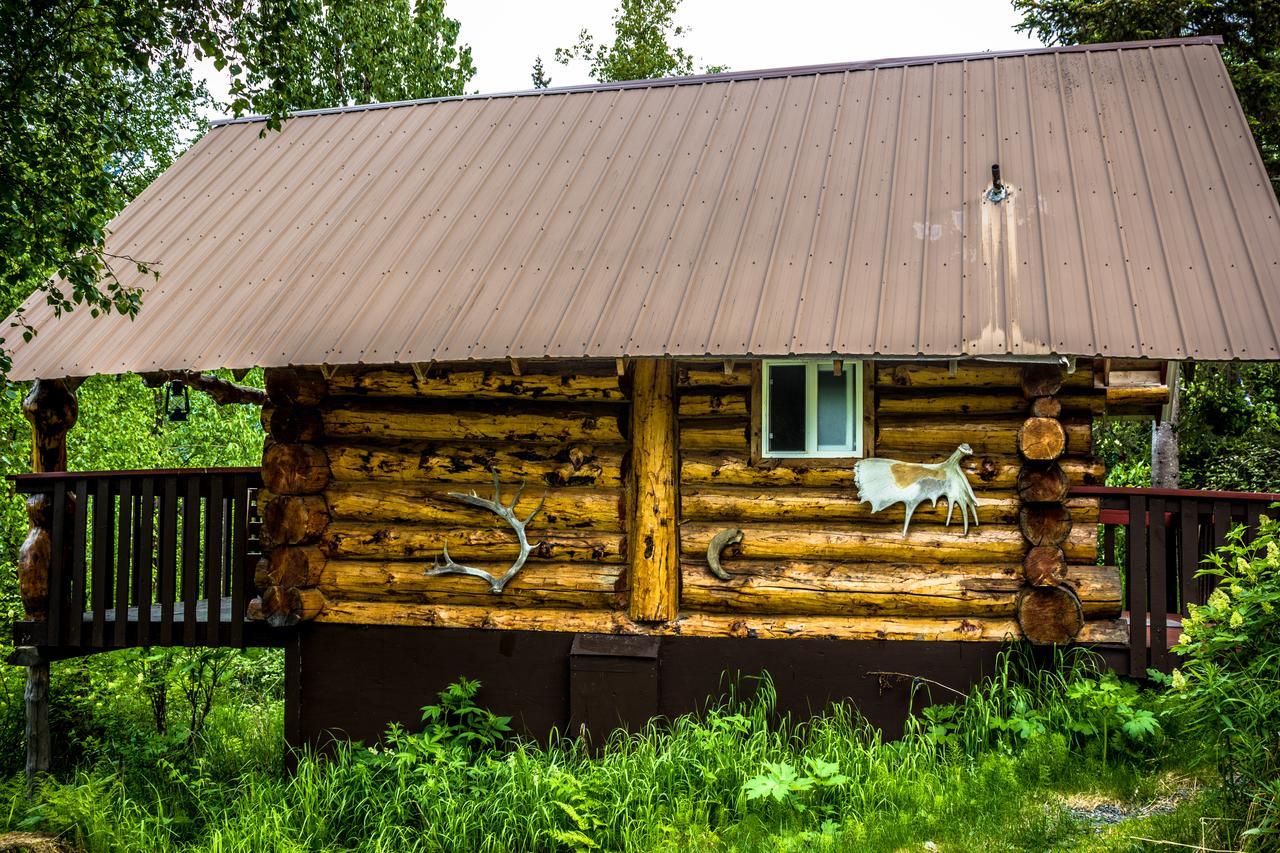 Midnight Sun Log Cabins Vila Moose Pass Exterior foto