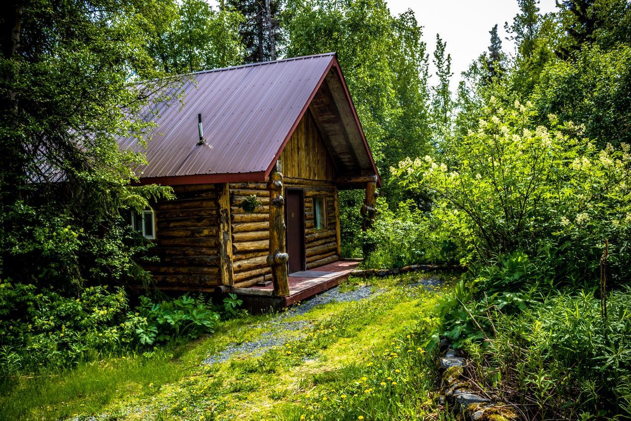 Midnight Sun Log Cabins Vila Moose Pass Exterior foto