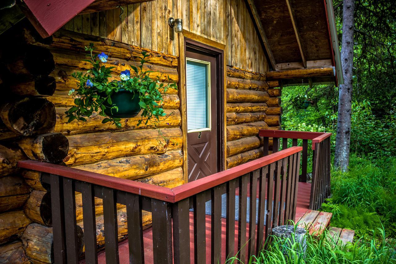 Midnight Sun Log Cabins Vila Moose Pass Exterior foto