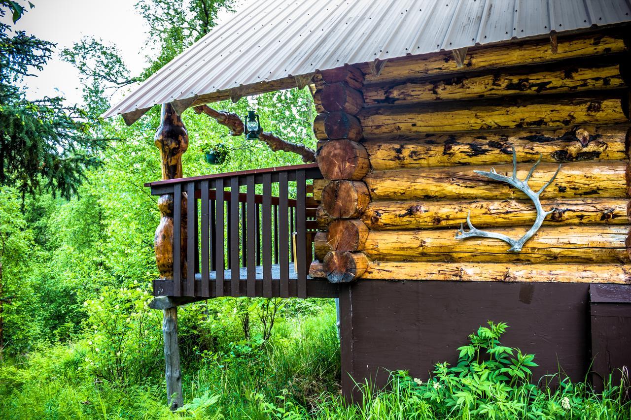 Midnight Sun Log Cabins Vila Moose Pass Exterior foto