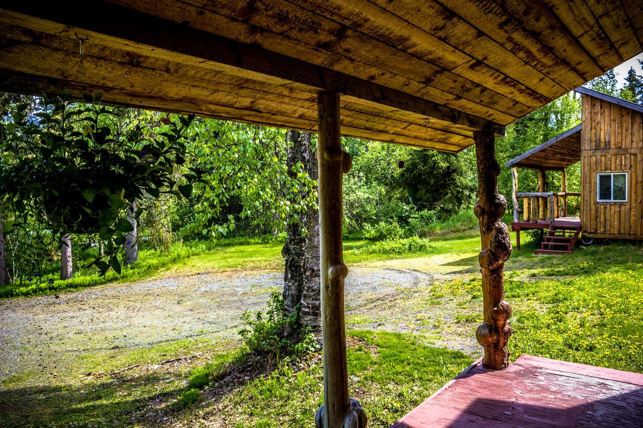 Midnight Sun Log Cabins Vila Moose Pass Exterior foto