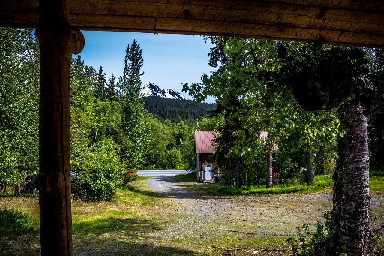 Midnight Sun Log Cabins Vila Moose Pass Exterior foto